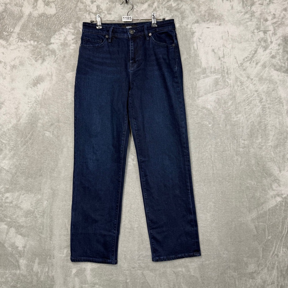 New Hudson Jeans Straight Leg Women 6 Blue Stretch Denim 5-Pocket Classic NWT